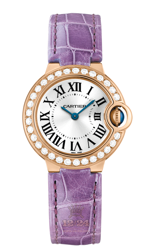 Cartier Ballon Bleu de Cartier Watch WE900251 28 mm Pink gold Case Silver Dial