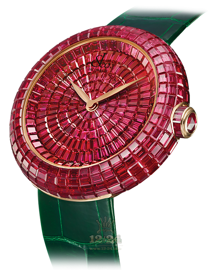 Jacob & Co High Jewelry Masterpieces Watch BQ532.40.BR.BR.A 44 mm Pink gold Case