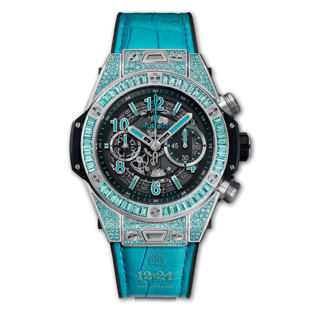 Hublot Big Bang Watch 411.WX.1179.LR.0919 45 mm White gold Case Black Dial