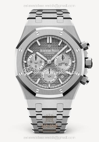 Audemars Piguet Royal Oak Watch 26315ST.OO.1256ST.02 38 mm Stainless steel Case Gray Dial
