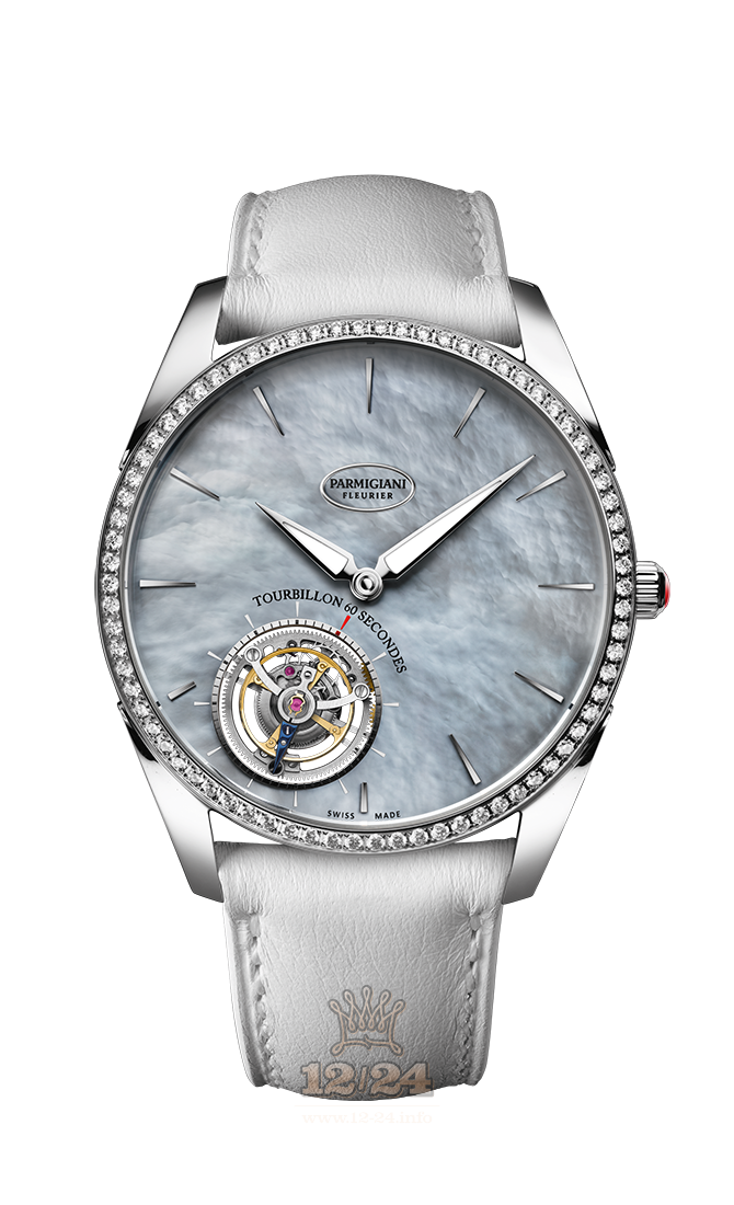 Parmigiani Fleurier Tonda Watch PFH279-1266100-HC2621 40 mm White gold Case Gray Dial