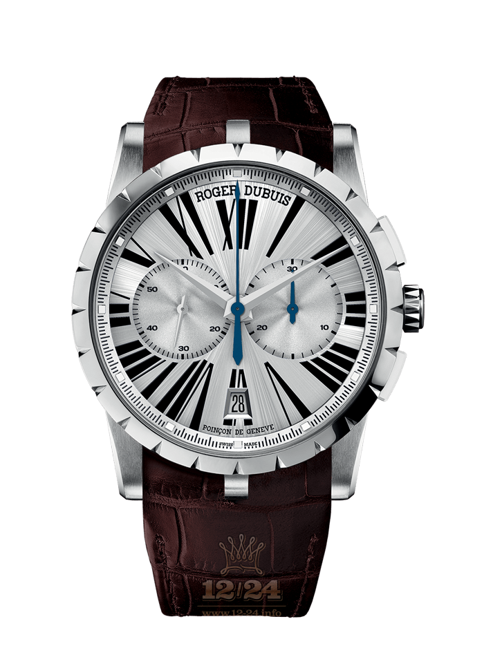 Roger Dubuis Excalibur Watch RDDBEX0388 42 mm Stainless steel Case Gray Silver Dial