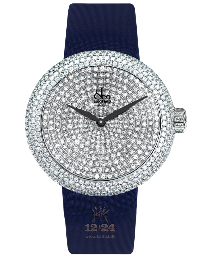 Jacob & Co Ladies Collection Watch BQ030.10.RH.RD.A 44 mm Stainless steel Case