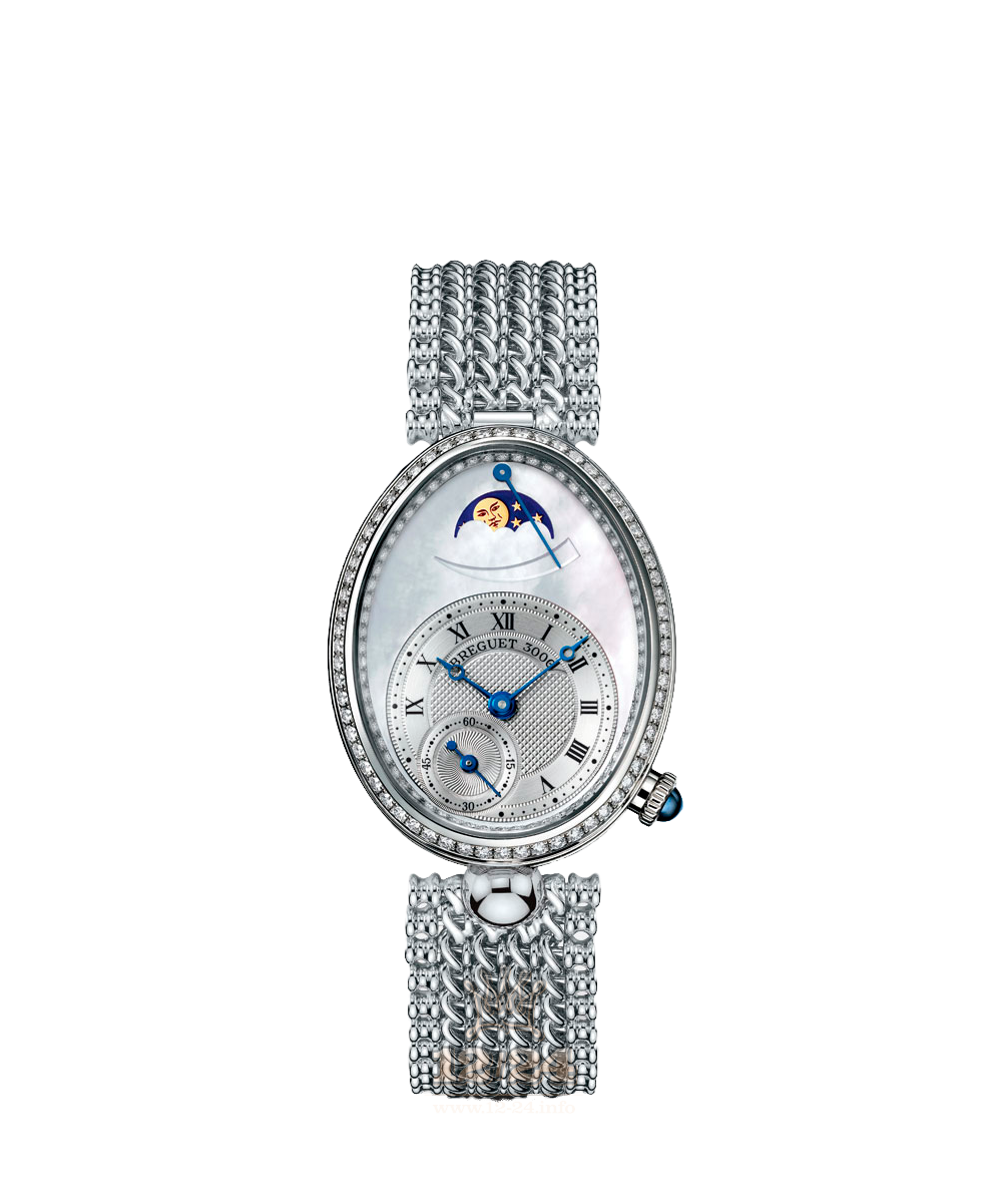 Breguet Reine de Naples Watch 8908BB/52/J20/D000 36 mm White gold Case White Silver Dial