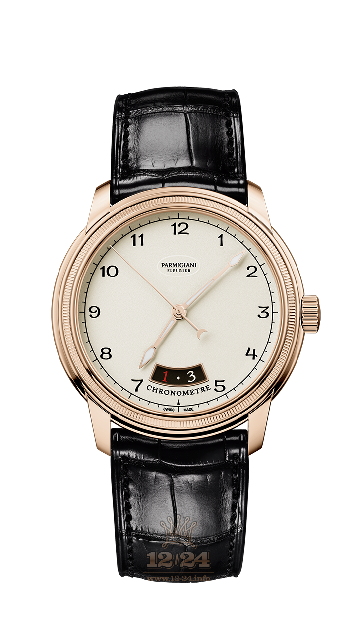 Parmigiani Fleurier Toric Watch PFC423-1602400-HA1441 41 mm Red gold Case White Dial
