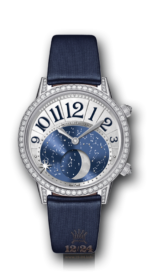 Jaeger-LeCoultre Rendez-Vous Watch 3523490 36 mm White gold Case Silver Dark blue Dial