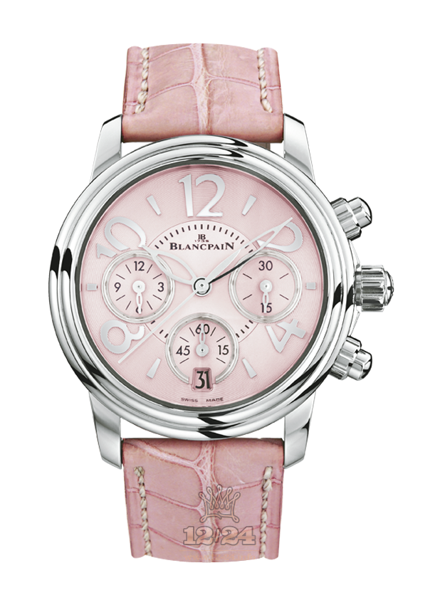 Blancpain Women Watch 3485F-1141-97B 34 mm Stainless steel Case Pink Dial