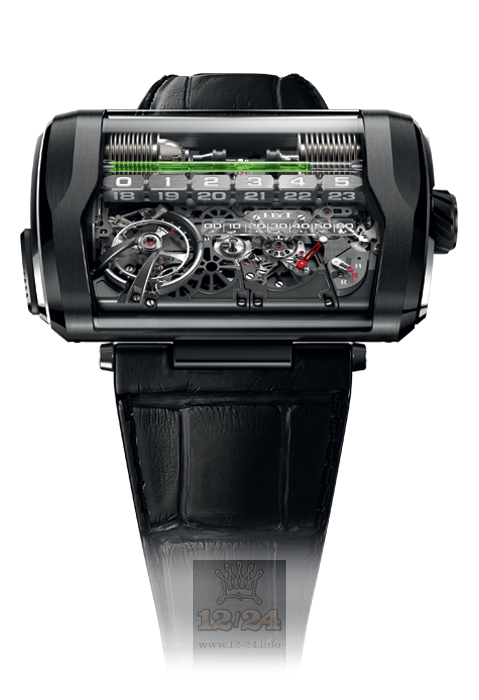HYT H3 Watch 361-tp-01-gf-ag 49 mm Platinum Titanium Case