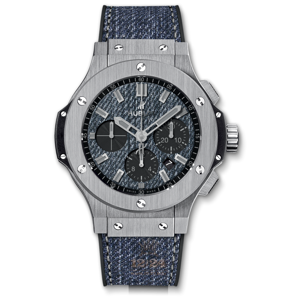 Hublot Big Bang Watch 301.SX.2770.NR.JEANS16 44 mm Stainless steel Case Black Dark blue Dial