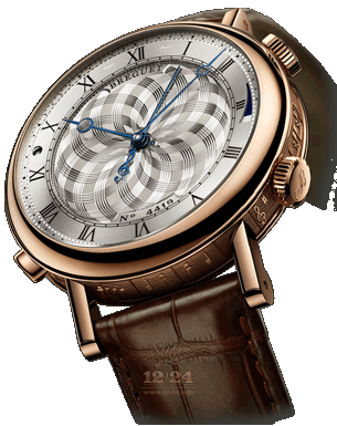 Breguet Classique Watch 7800BRAA9YV02 48 mm Pink gold Case Gray Dial