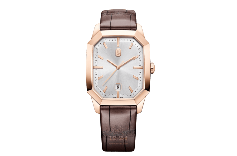 Harry Winston Emerald Collection Watch EMEAHD33RR001 33 mm Pink gold Case Silver Dial
