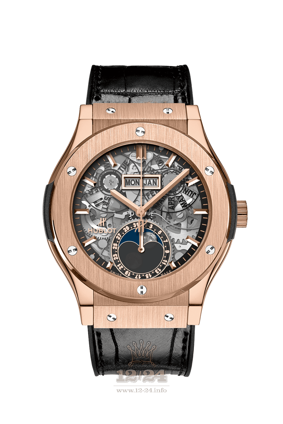 Hublot Classic Fusion Watch 547.OX.0180.LR 42 mm Pink gold Case