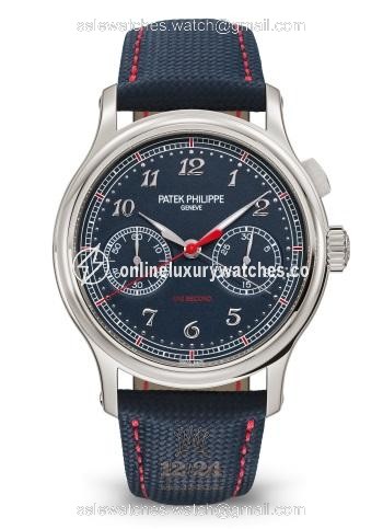 Patek Philippe Grand Complications Watch 5470P-001 41 mm Platinum Case Dark blue Dial