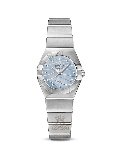 Omega Constellation Watch 123.10.24.60.57.001 24 mm Stainless steel Case Blue Dial