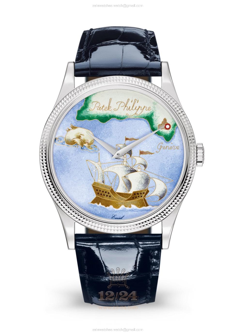 Patek Philippe Rare Handcrafts Watch 5177G-012 White gold Case