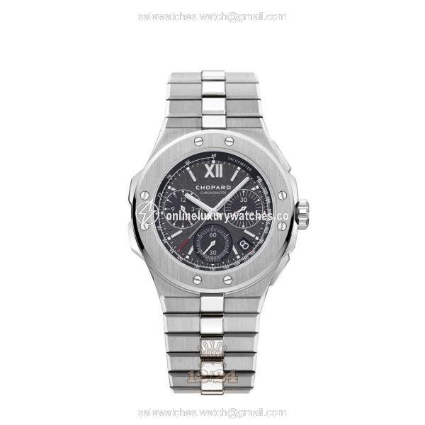 Chopard Alpine Eagle Watch 298609-3002 44 mm Stainless steel Case Black Dial