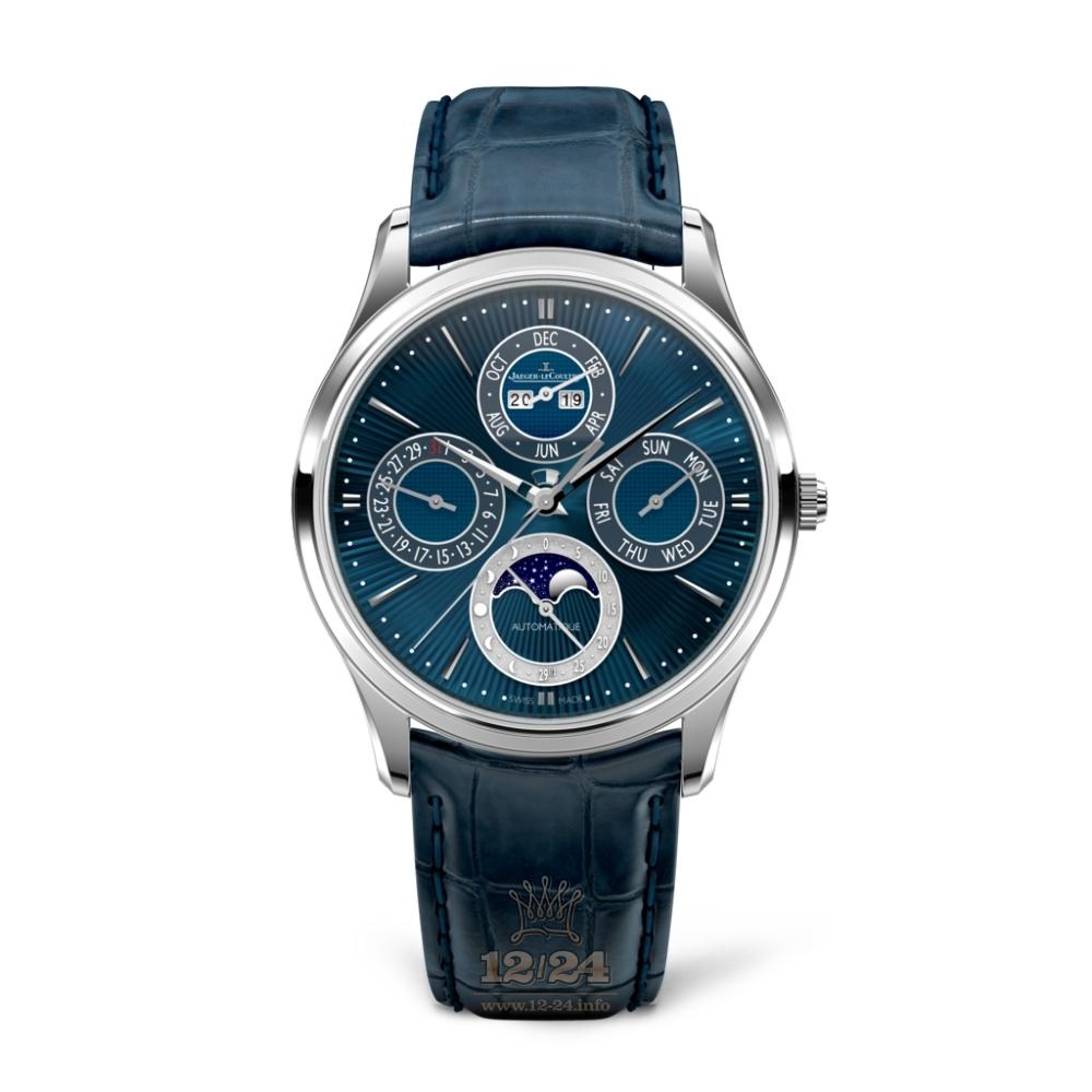 Jaeger-LeCoultre Master Watch 13035E1 39 mm White gold Case Dark blue Dial
