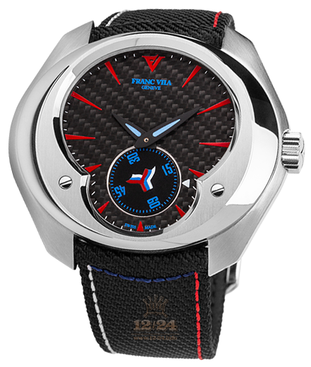 Franc Vila Neo Alta Watch 19N.SS.RUS 49 mm Stainless steel Case Black Dial