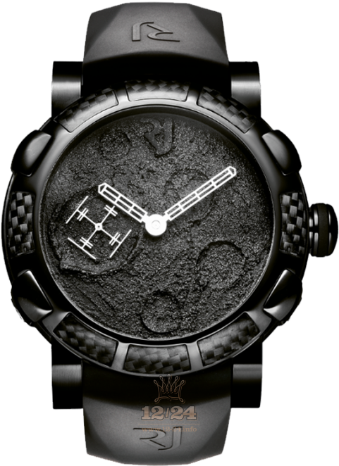 Romain Jerome Air Watch MB.FB.BBBB.00 46 mm Stainless steel PVD coating Case Black Dial