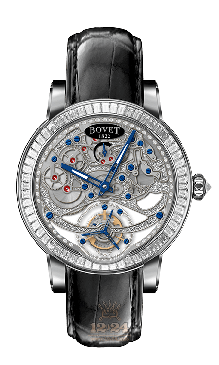 Bovet Dimier Watch R041002-SB1SD5 41 mm White gold Case Gray Silver Dial