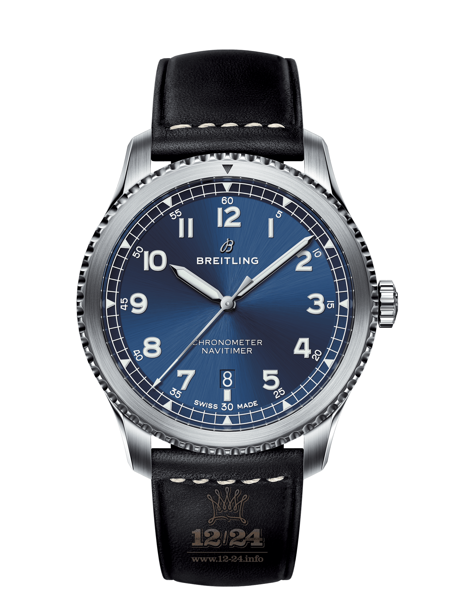 Breitling Navitimer Watch A17314101C1X2 41 mm Stainless steel Case Dark blue Dial
