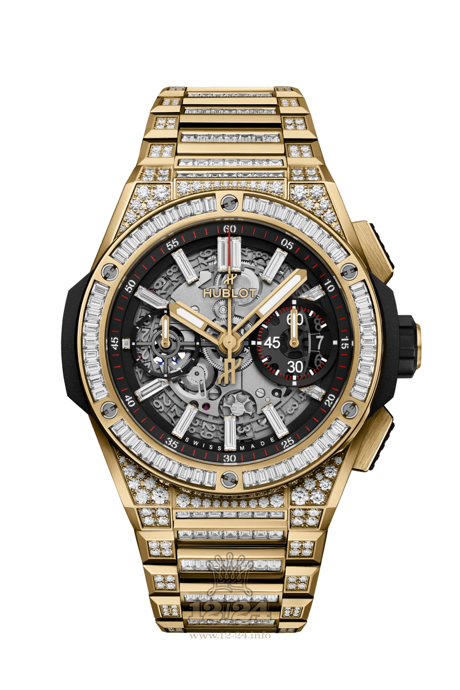 Hublot Big Bang Watch 451.VX.1130.VX.9804 42 mm Yellow gold Case Gray Dial