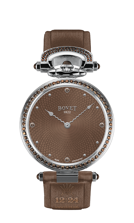Bovet Fleurier Watch AS36006-SD12 36 mm Stainless steel Case Brown (chocolate) Dial