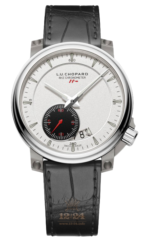 Chopard L.U.C Watch 168554-3001 42 mm Titanium Case Silver Dial