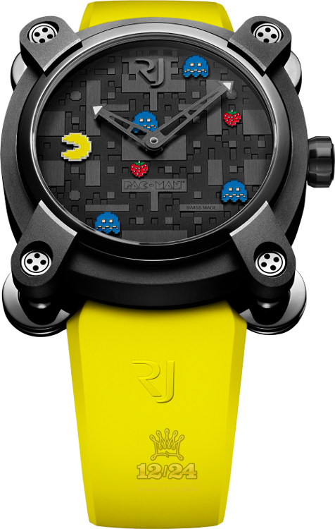 Romain Jerome Collaborations Watch RJ.M.AU.IN.009.05 46 mm Titanium PVD coating Case Black Dial