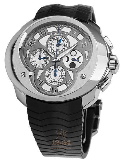 Franc Vila Cobra Watch 9.SS.103 Stainless steel Case White Gray Dial