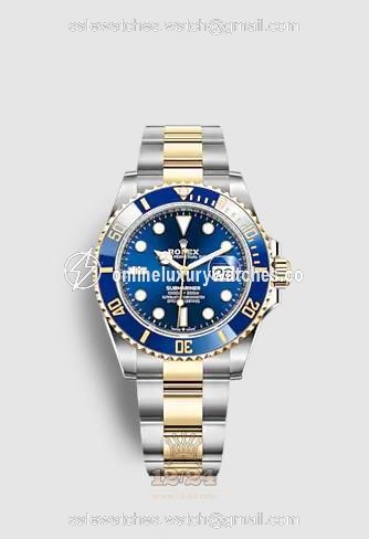 Rolex Submariner Watch 126613lb-0002 41 mm Stainless steel Yellow gold Case Dark blue Dial