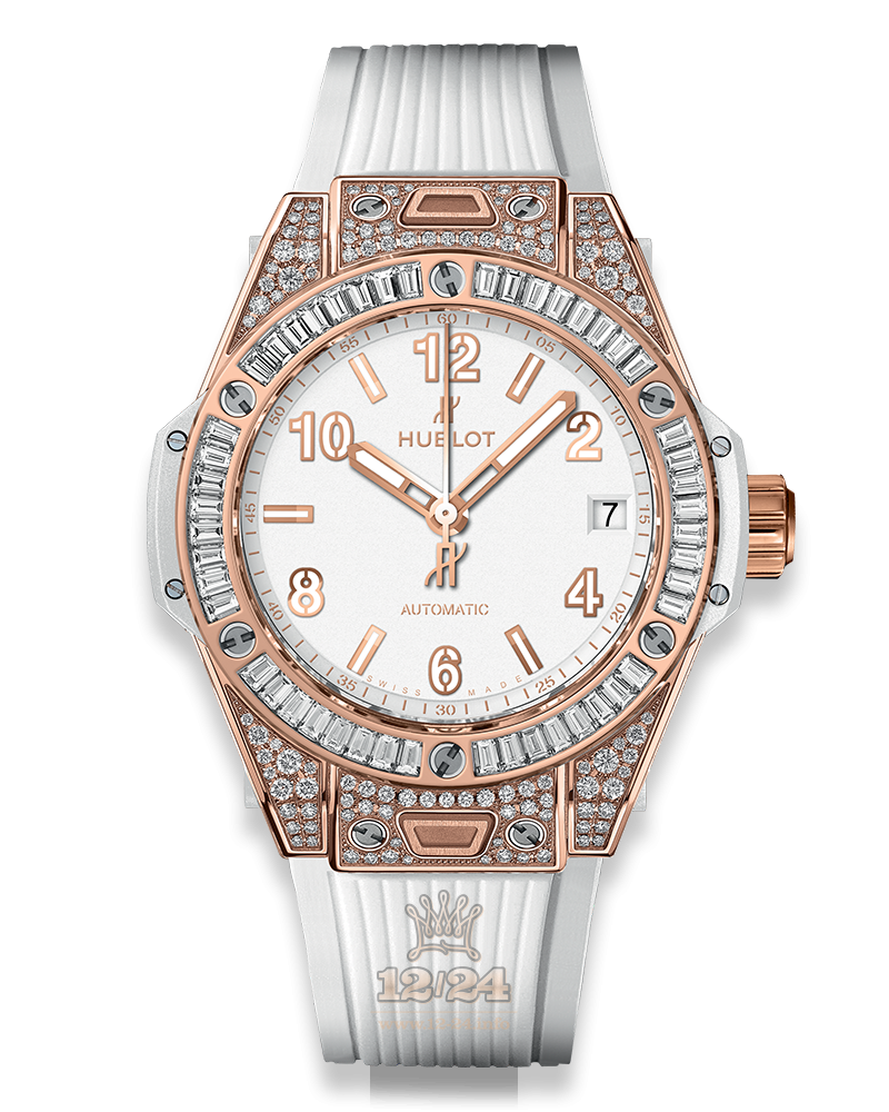Hublot Big Bang Watch 465.OE.2080.RW.0904 Pink gold Case White Dial