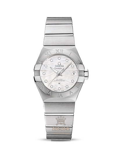 Omega Constellation Watch 123.10.27.20.55.002 27 mm Stainless steel Case White Dial
