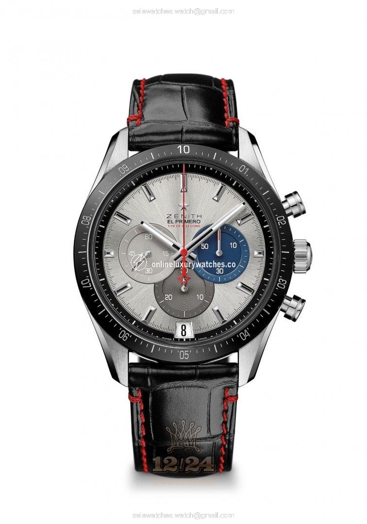 Zenith Chronomaster Watch 03.3001.3600/69.C816 42 mm Stainless steel Case Silver Dial