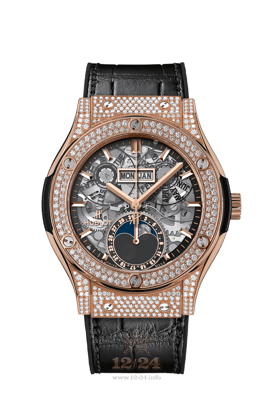 Hublot Classic Fusion Watch 547.OX.0180.LR.1704 42 mm Pink gold Case
