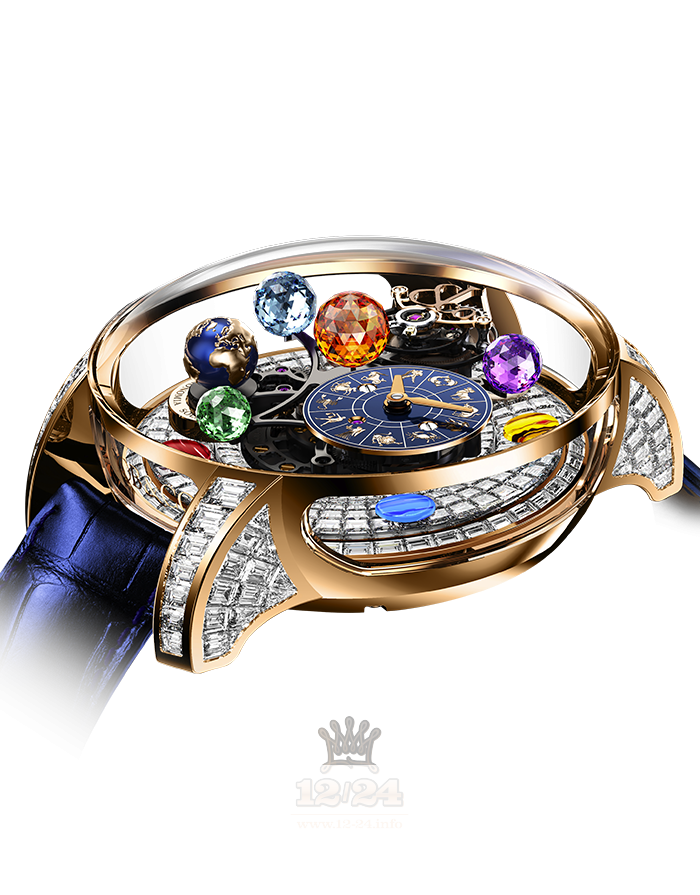 Jacob & Co Grand Complication Masterpieces Watch AS910.40.BD.BD.A 43 mm Pink gold Case