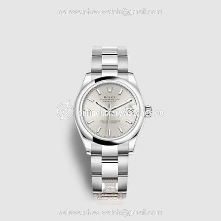 Rolex Datejust Watch 278240-0005 31 mm Stainless steel White gold Case Silver Dial