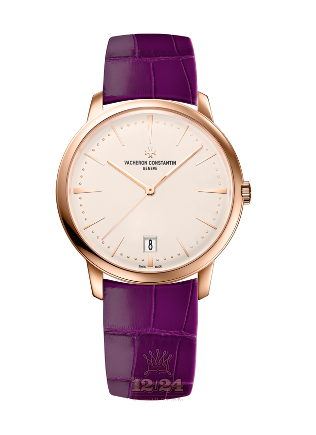 Vacheron Constantin Patrimony Watch 4100U/001R-B180 36 mm Pink gold Case White Dial