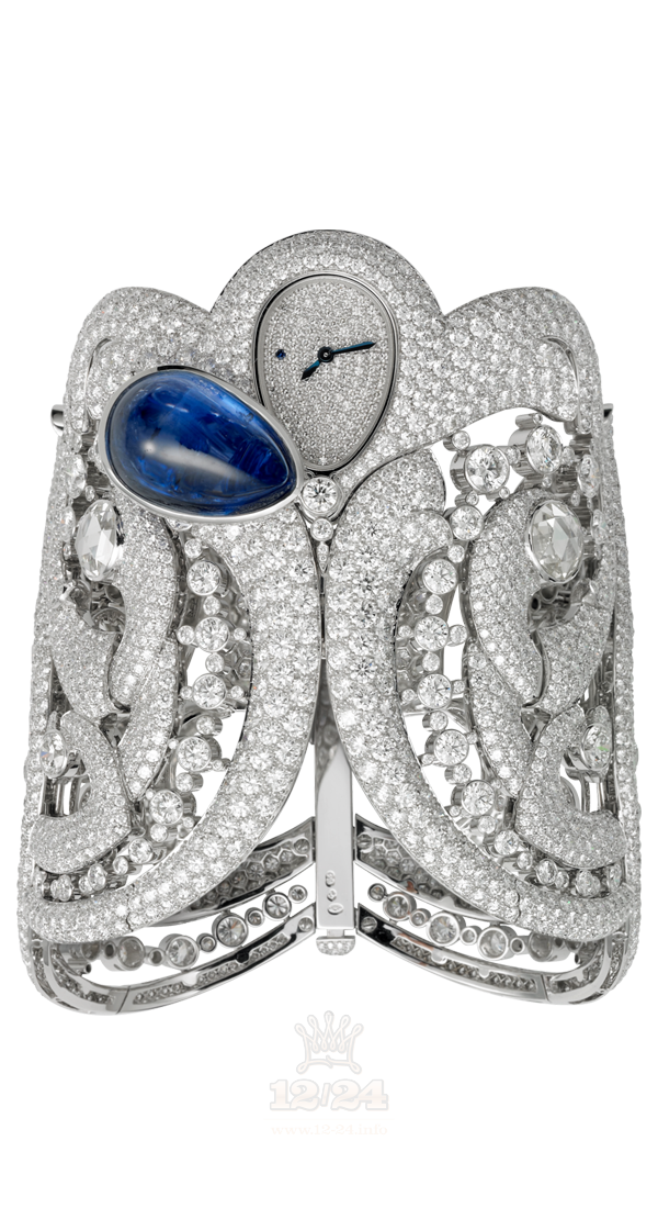 Cartier Creative jewelry watches Watch HPI00304 White gold Case Silver Dial