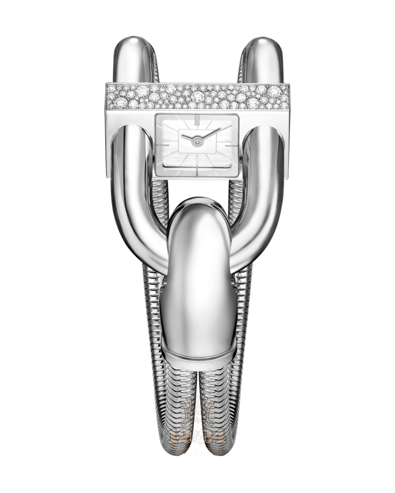 Van Cleef Cadenas Watch VCARO4IK00 26 mm White gold Case White Dial